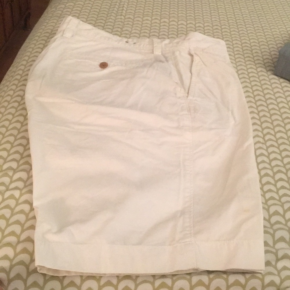 J.Crew white short with a little mark (check on the picture)